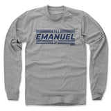 Mens Long Sleeve Heather Gray