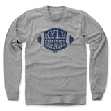 Mens Long Sleeve Heather Gray