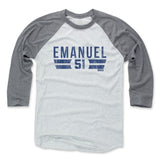 Mens Baseball T-Shirt Heather Gray / Ash