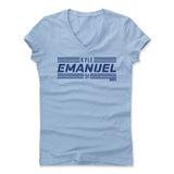 Womens Women's V-Neck Baby Blue