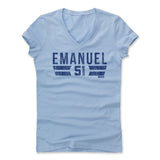 Womens Women's V-Neck Baby Blue