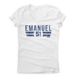 Womens Women's V-Neck White