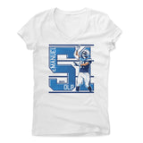 Womens Women's V-Neck White