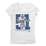 Womens Women's V-Neck White